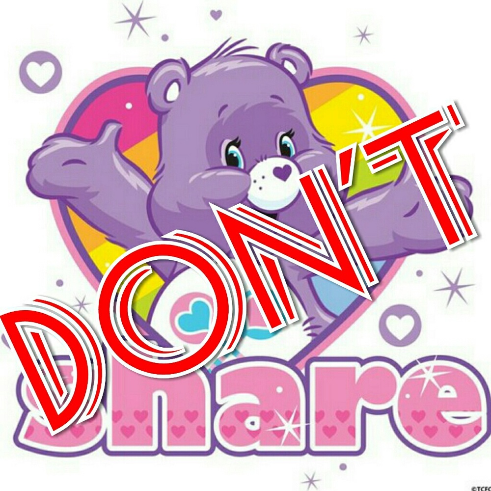 Sharebacks, please don't.